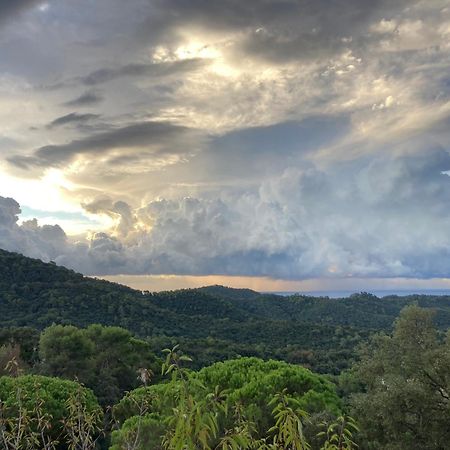 Sant Cebrià de Vallalta Casa Con Vista Y Jardin, A 20' De La Playaヴィラ エクステリア 写真